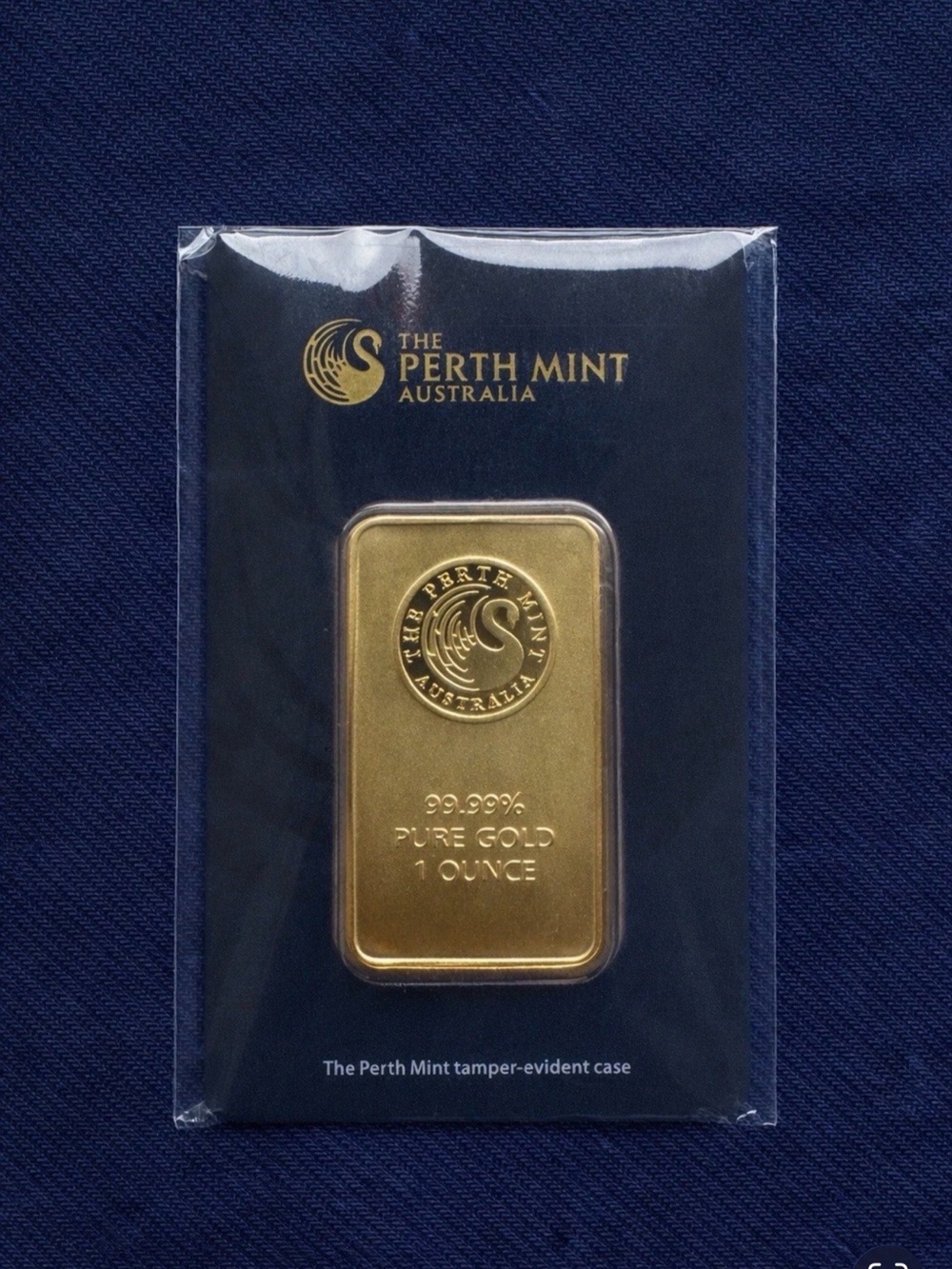 Perth Mint 1 oz Gold Bar - Gold